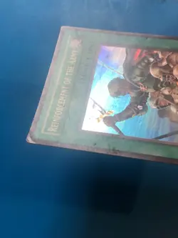 YUGIOH Super Rare Reinforcement Of The Army LOD-028 PLAYED - Image 3