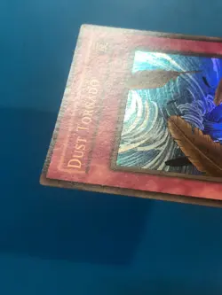 YUGIOH Super Rare Dust Tornado PSV-011 PLAYED - Image 3