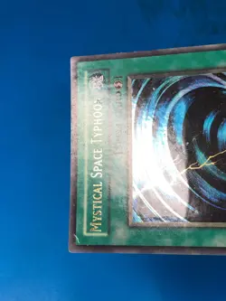 YUGIOH Ultra Rare Mystical Space Typhoon MRL-E047 PLAYED - Image 3