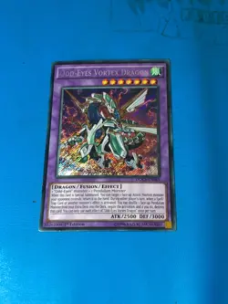 YUGIOH Secret Rare Odd-Eyes Vortex Dragon DOCS-EN045 1st Edition - Image 1