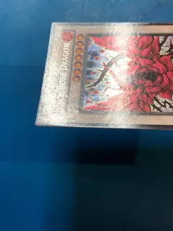 YUGIOH Secret Rare Black Rose Dragon CT05-EN003 PLAYED - Image 3
