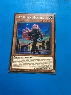 YUGIOH Secret Rare Exosister Martha MP23-EN127 1st Edition - Image 1
