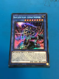 YUGIOH Secret Rare Black Luster Soldier - Legendary Swordsman MP24-EN129 1st Ed - Image 1