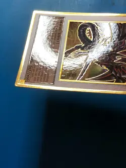YUGIOH Gold Rare Red-Eyes Darkness Metal Dragon MGED-EN009 1st Edition PLAYED - Image 4