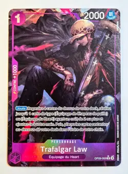 FR Trafalgar Law OP09-069 R Alt Art | Emperors in the New World | One Piece | FR - Image 1