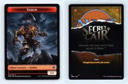 Goblin #12/26 MTG Dominaria United 2022 Token TCG Card - Image 1