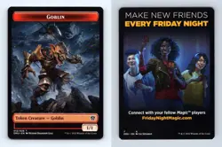 Goblin #12/26 MTG Dominaria United 2022 Token TCG Card - Image 2