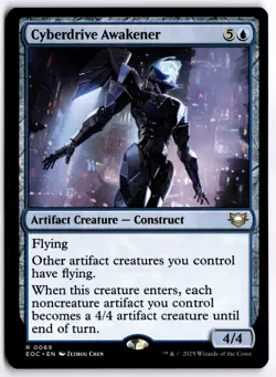 Cyberdrive Awakener NM EOC Commander: Edge of Eternities MTG - Image 1