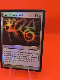 FOIL Austere Command Lorwyn LRW MTG Magic the Gathering Free Shipping! - Image 4