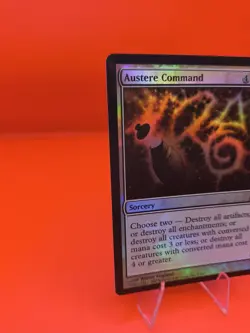 FOIL Austere Command Lorwyn LRW MTG Magic the Gathering Free Shipping! - Image 5