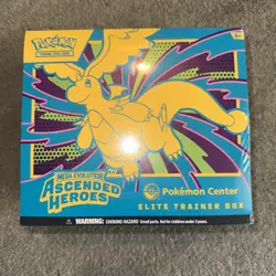 Pokemon Ascended Heroes - Pokemon Center ETB Brand New sealed SMALL TEAR - Image 1