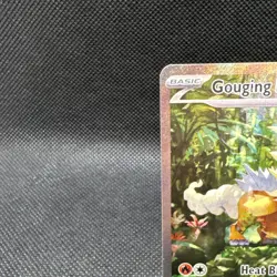 Gouging Fire ex 204/162 Special Illustration Rare Temporal Forces Pokemon TCG MP - Image 2