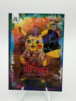 The Texas Chainsaw Massacre #35 - Galaxy Holo - Electric Pikachu Cosplay Pokemon - Image 1