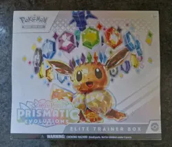 Pokemon TCG Scarlet & Violet Prismatic Evolutions ETB - New - Sealed - FreePost - Image 1