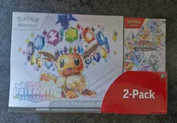 Pokemon TCG Prismatic Evolutions ETB Booster Bundle 2 Pack - New Sealed FreePost - Image 1