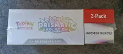 Pokemon TCG Prismatic Evolutions ETB Booster Bundle 2 Pack - New Sealed FreePost - Image 3