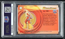 Blaziken Topps Pokemon Advanced PSA 9 MINT 2003 - Image 2