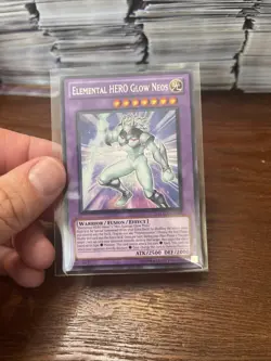 Elemental HERO Glow Neos LCGX-EN061 Yu-Gi-Oh Legendary Collection 2-Unlimited - Image 1