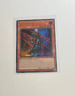 Yu-Gi-Oh! K9-00 Lupis #JUSH-EN034 Ultra Rare 1st Edition (NM) - Image 1