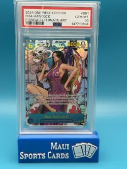 2024 One Piece Manga Boa Hancock #051 PSA 10 - Image 1