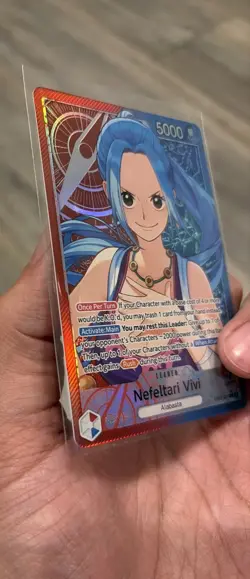 Nefeltari Vivi - EB03-001 - Alternative Art Leader - One Piece - English - Image 3