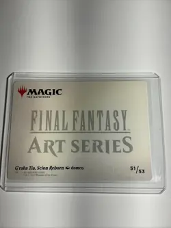 G’raha Tia Scion Reborn Gold Stamped 51/53 Art Series Magic The Gathering FF - Image 3