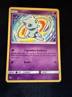 Pokemon TCG Shining Mew Shining Legends 40/73 Holo And Zoroark GX (6 Cards) - Image 2