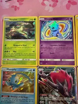 Pokemon TCG Shining Mew Shining Legends 40/73 Holo And Zoroark GX (6 Cards) - Image 5
