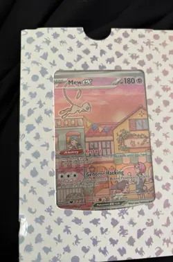 Pokemon 151 Mew EX & Mewtwo EX Foil Ultra-premium Collection Card Set 2023 NM - Image 2