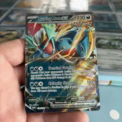Roaring Moon EX 124/182 Sv04: Paradox Rift Holo Pokemon Card TCG - Image 1