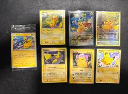 Pikachu Pokemon Card Lot, Promo, Sealed - Image 1