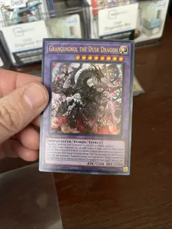 Yu-Gi-Oh Granguignol the Dusk Dragon PHHY-EN033 Ultra Rare 1st Edition NM - Image 2