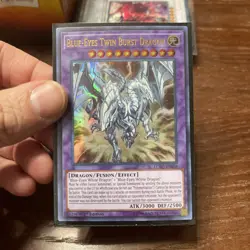 Blue-Eyes Twin Burst Dragon LCKC-EN058 Legendary Collection Kaiba 1st Edition - Image 1