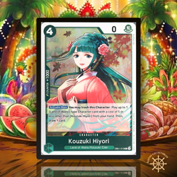 Kouzuki Hiyori EB01-013 [R] |ONE PIECE|Extra Booster Memorial Collection|English - Image 1