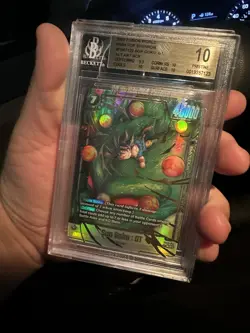 Bandai Son Goku : GT Alt Art SCR Beckett 10 2025 Fusion World Holo Battle Card - Image 1