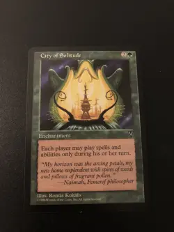 City Of Solitude - Visions - NM / Mint - MTG Magic The Gathering - Image 1