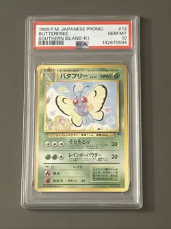 Pokemon 1996 Butterfree Southern Island Regular (Japanese) PSA 10 - Image 1