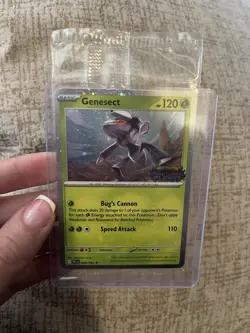 Pokemon Genesect Plasma 008/094 Cosmos Holo Best Buy Exclusive 120 HP - Image 1