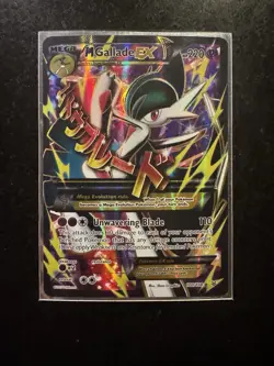 Pokemon M Gallade EX Full Art Ultra Rare 100/108 Roaring Skies Holo English - Image 1