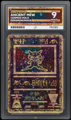 MISCUT ERRORS Ancient Mew Pokemon The Movie 2000 Holo Promo - Image 3