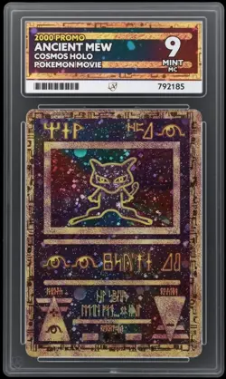 MISCUT ERRORS Ancient Mew Pokemon The Movie 2000 Holo Promo - Image 5