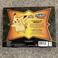 Pokemon TCG Shining Fates Pikachu V Collection Box NEW SEALED - Image 2