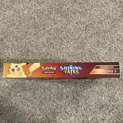 Pokemon TCG Shining Fates Pikachu V Collection Box NEW SEALED - Image 4