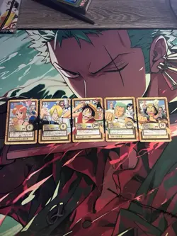 ONE PIECE Carddass Hyper Battle Promo Card TCG Japanese 2000 Jump Festa Set - Image 1