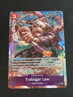 Trafalgar Law Alt Art OP05-069 Awakening Of A New Era One Piece Card Game Tcg - Image 1