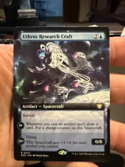 Uthros Research Craft (Extended Art) Edge of Eternities Regular 27 NM - Image 1