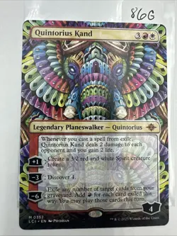 Quintorius Kand 352 (Borderless) ⭐NM⭐ The Lost Caverns of Ixalan Magic MTG #352 - Image 2