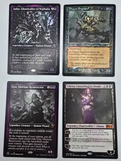 MTG - Magic the Gathering - BLACK - Commander Staples Bundle Lot - Image 1