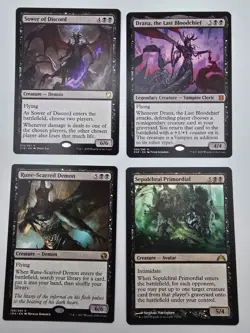 MTG - Magic the Gathering - BLACK - Commander Staples Bundle Lot - Image 2