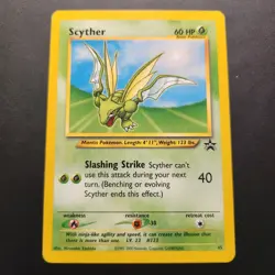 2000 Scyther #45 - Black Star Promo Non-Holo Rare - Pokemon TCG - LP - Image 1
